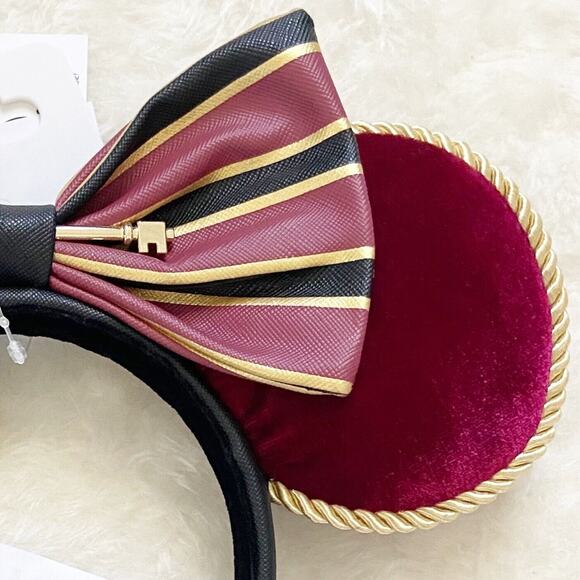 Disney Parks x Loungefly Ears Hollywood Tower Of Terror HTH Minnie Headband New - Picture 4 of 9